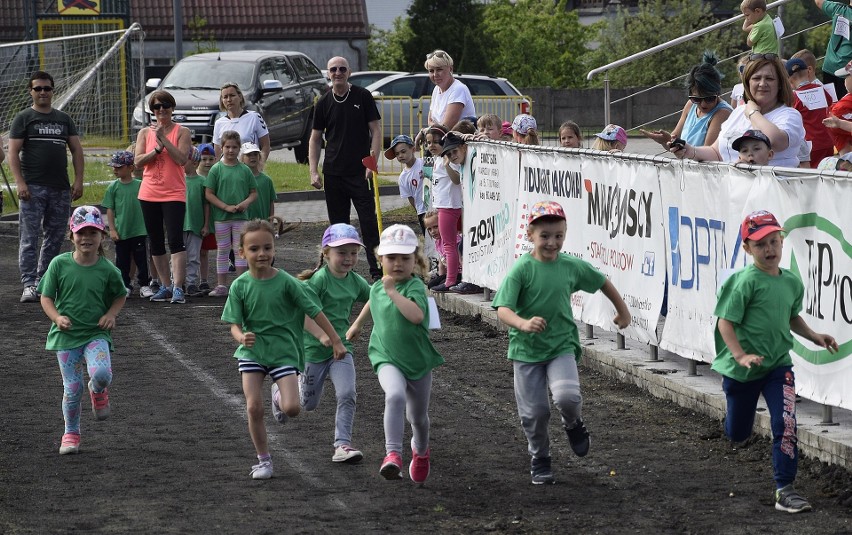 Maraton miasteckich przedszkolaków