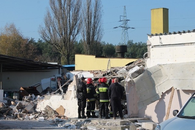 Wybuch gazu na ul. Hallera w Tomaszowie Mazowieckim. Zawaliła się ściana budynku