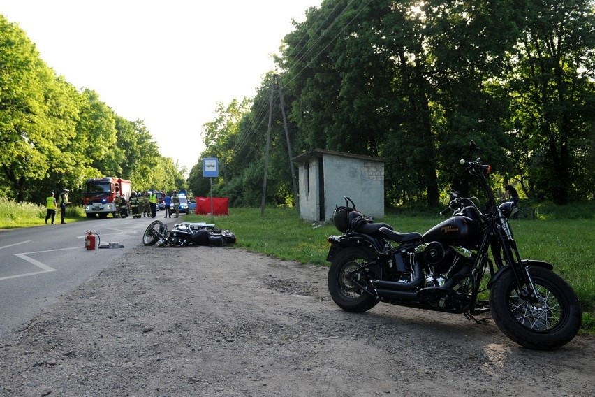 Nie żyje motocyklista. Tragiczny wypadek w gminie Dobrzyń nad Wisłą 
