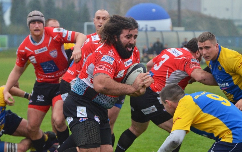 Ekstraliga rugby: Master Pharm Budowlani Łódź - Arka Gdynia 13:15 [ZDJĘCIA]