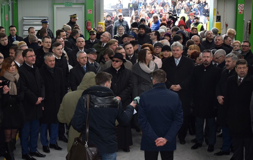 Uroczyste otwarcie stacji segregacji odpadów (zdjęcia)