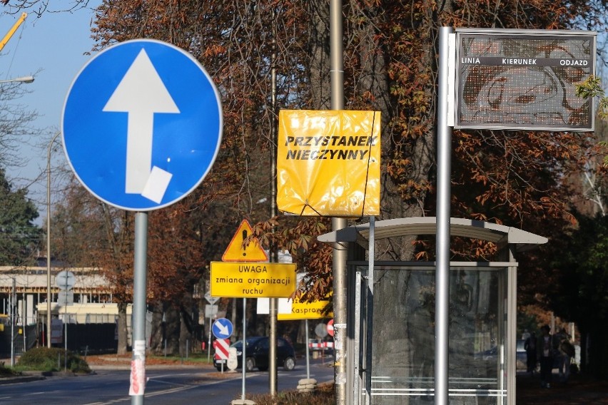 Utrudnienia na ulicy Boya-Żeleńskiego