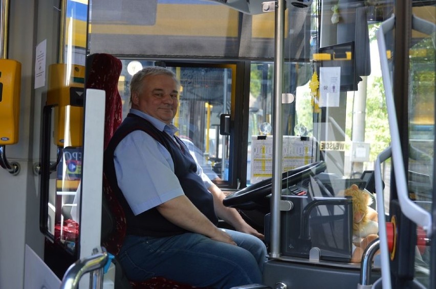 Kierowca autobusu MZK w Skierniewicach przez pięć minut...