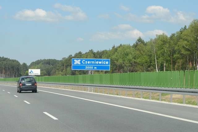 Autostrada A1 przed otwarciemPikutkowo-Kowal Czerniewice