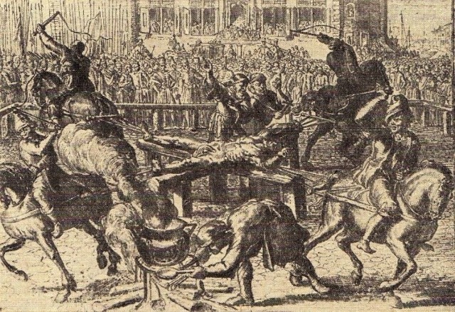 Egzekucja Michała Piekarskiego, który chciał zabić Zygmunta III