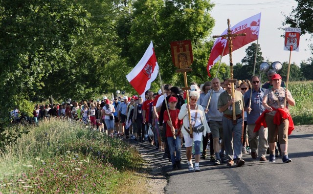 Sieradz wchodzi na Jasną Górę