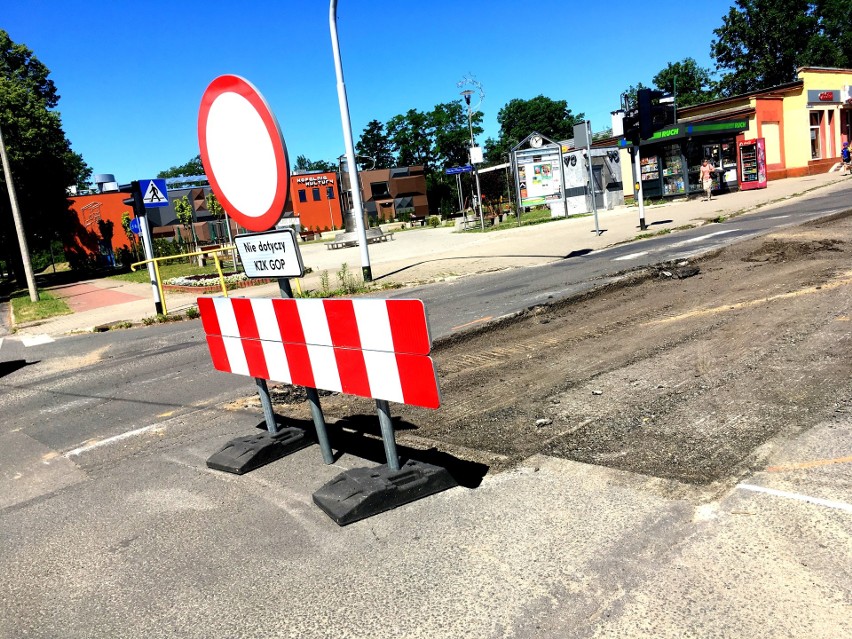 Trwa remont ulicy Nowopogońskiej w Czeladzi [ZDJĘCIA]
