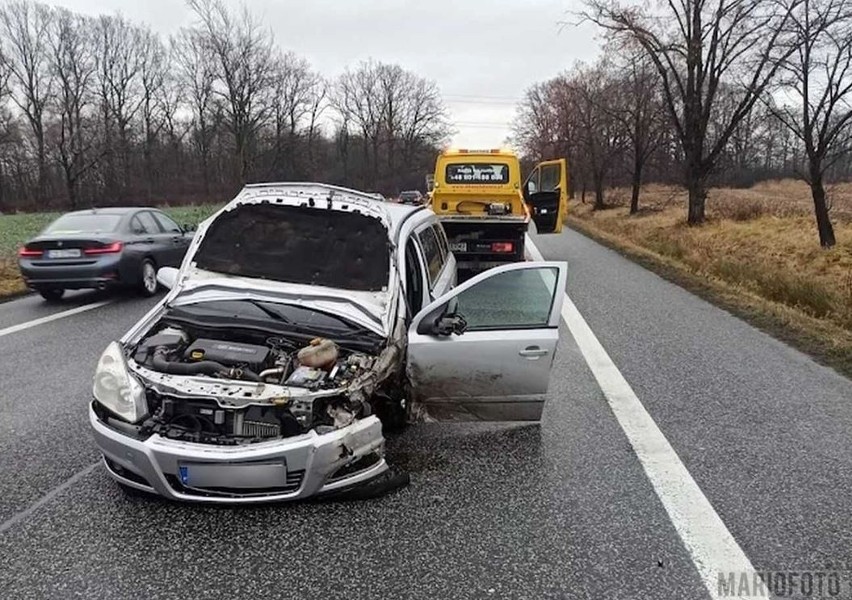 Wypadek w Dąbrowie.