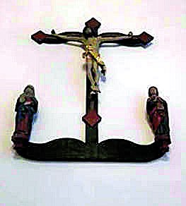 Krzyż z bocznej kaplicy gdańskiego kościoła św. Jana jest ze...