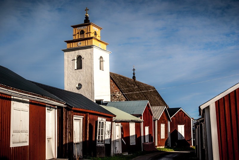 Gammelstad w Zatoce Botnickiej jest wyjątkowym przykładem...