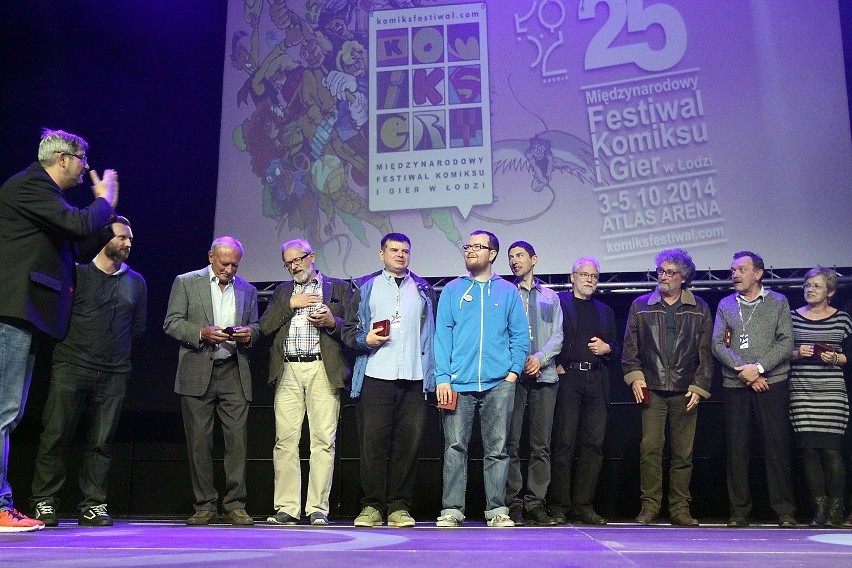 Nagrody 25. Międzynarodowego Festiwalu Komiksu i Gier w Łodzi [ZDJĘCIA]