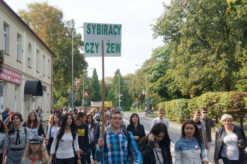 Młodzież w Marszu Sybiru