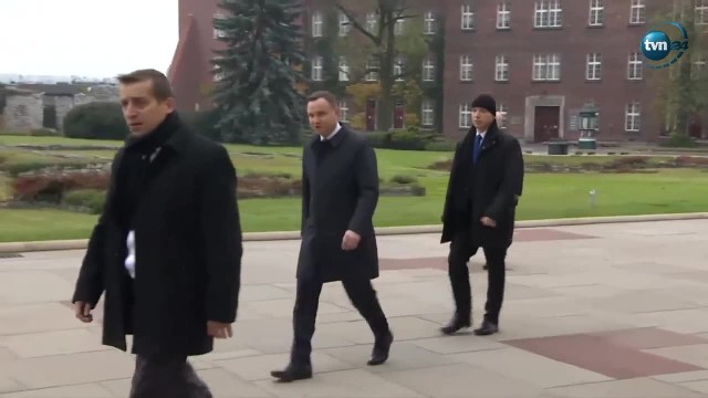 Andrzej Duda odwiedził grób Marii i Lecha Kaczyńskich