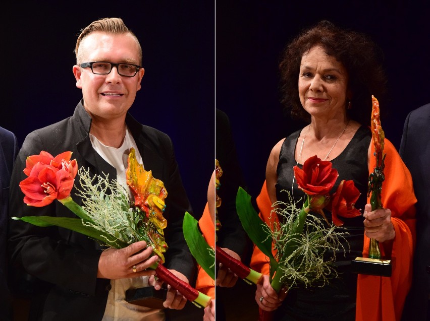 Laureaci tegorocznych Motyli: Marek Zalewski i Beata...