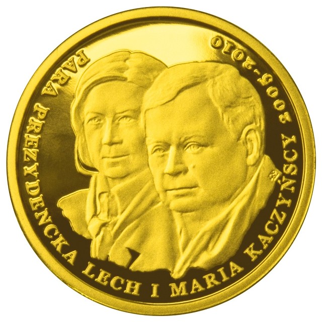 Moneta 100-złotowa upamiętni parę prezydencką.