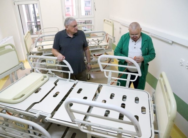 Łóżka z niemieckich szpitali od wczoraj stoją już w białostockim hospicjum