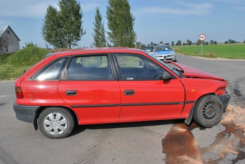 Opel kontra fiat. Jedna osoba ranna [FOTO]