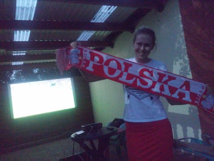 Mecz Polska - Portugalia. Kibicują kibice w Świętochłowicach