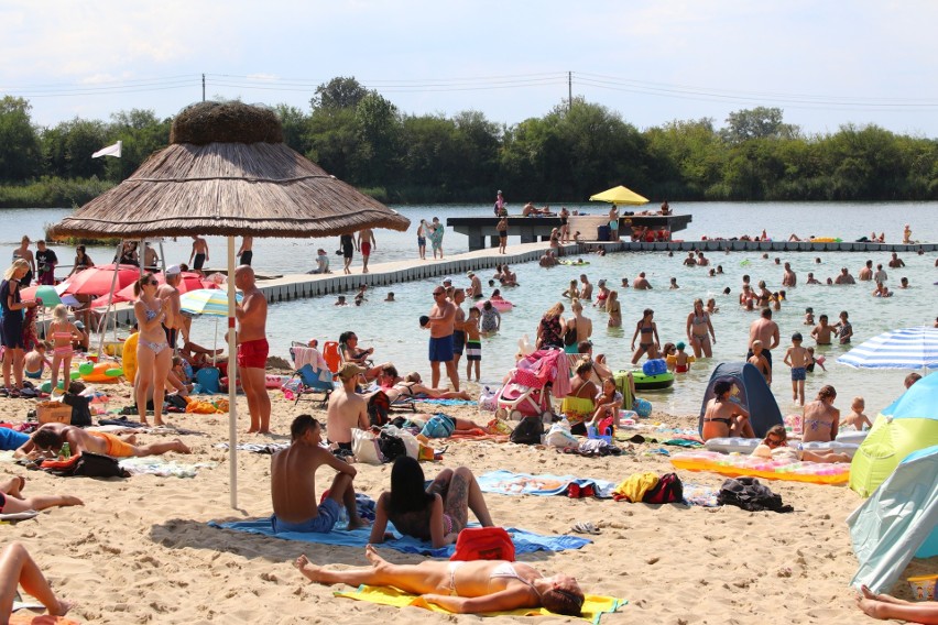 Opolanie wypoczywający na kąpielisku Bolko nie tylko się...