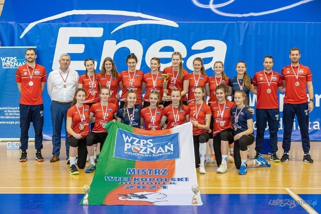 Młode siatkarki Enei Energetyka Poznań po wygranej w mistrzostwach Wielkopolski mają ambicje, by walczyć też o medale MP