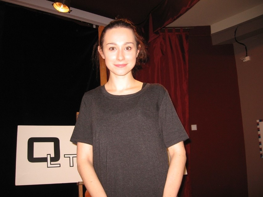 Aktorka Aleksandra Bogulewska gościem "Qlturalnych" w Radomiu. "Uczę się od Gombrowicza"