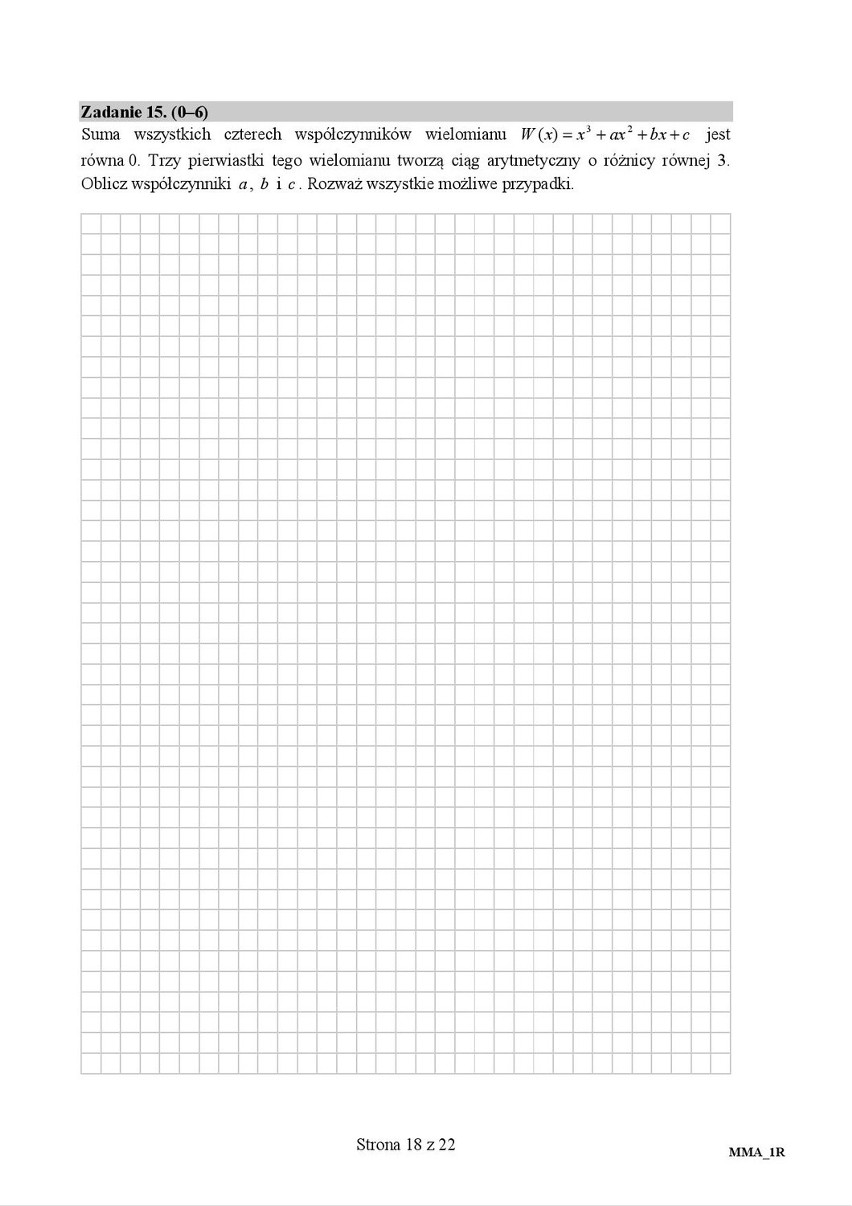 Matura 2014 MATEMATYKA | Głos Wielkopolski