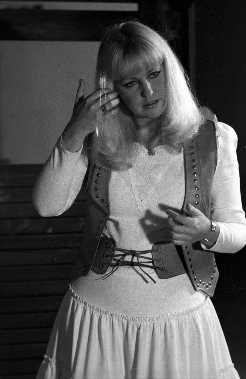 Urszula Sipińska w 1980 roku.