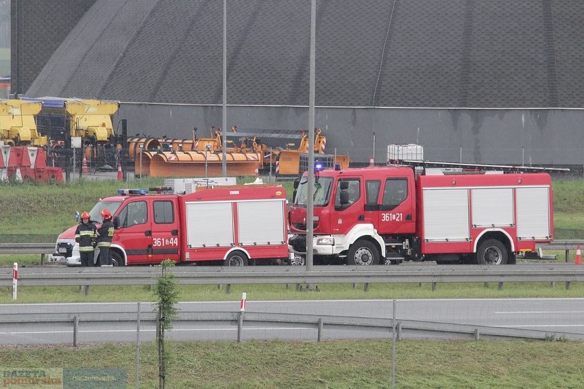 Do wypadku doszło na 196 km na węźle Pikutkowo w powiecie...