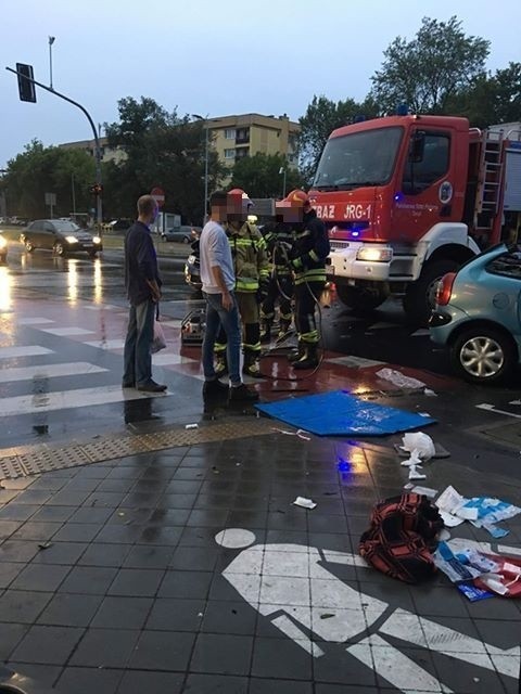 W sobotę, 6 lipca około godziny 21:00 na skrzyżowaniu ulic...