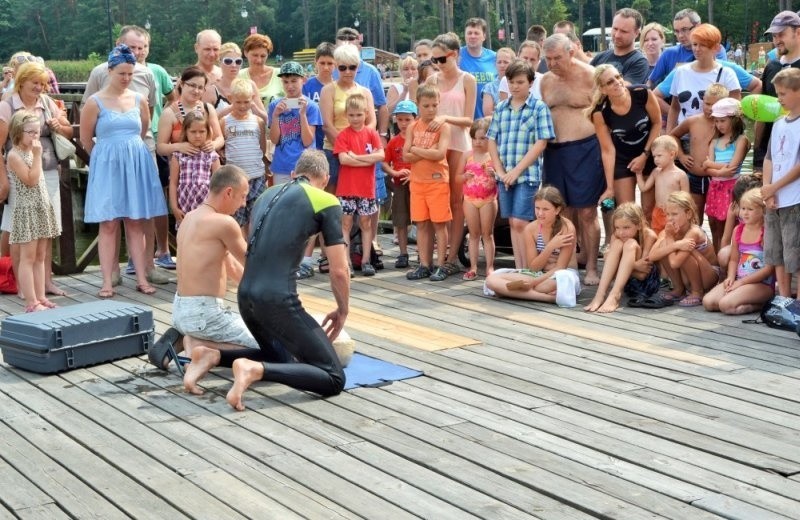 Działania Plaża 2014 w Augustowie