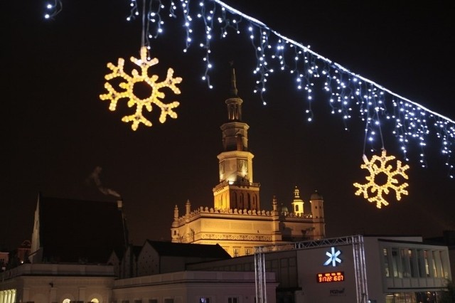 Centrum Poznania rozbłyśnie jednak przed świętami Bożego Narodzenia! Taką decyzję podjął prezydent miasta