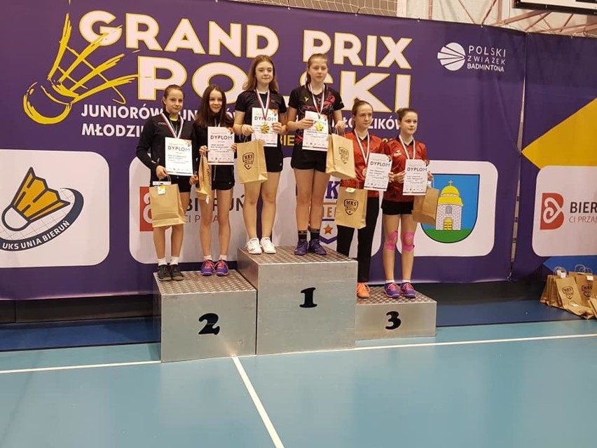Złote i srebrne medale badmintonistów z Suwałk w Grand Prix Polski