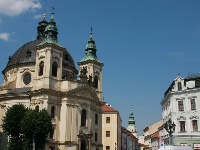 Barokowy kościół św. Jana Chrzciciela.