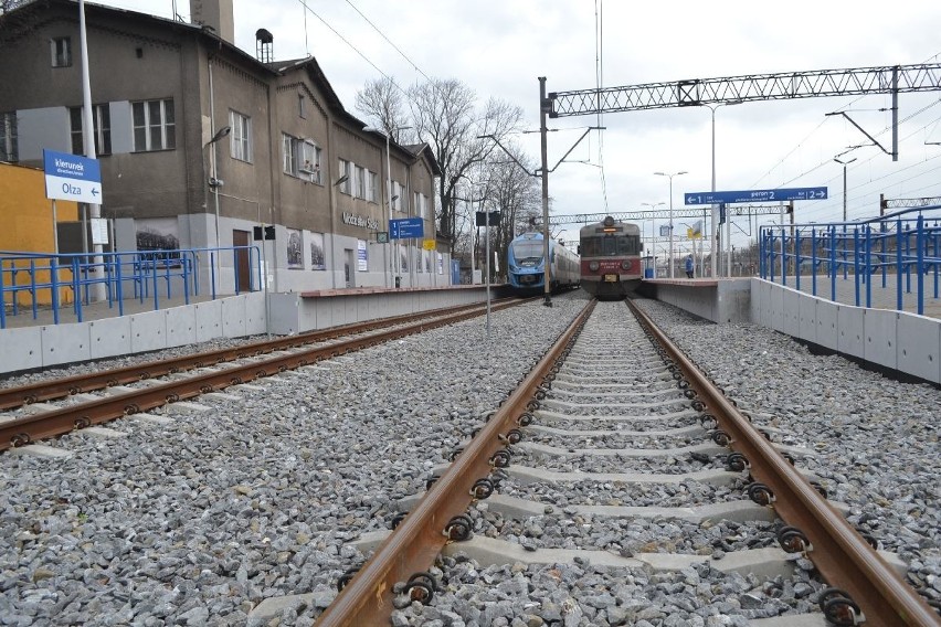 Podróż rozpoczęliśmy na stacji w Wodzisławiu Śl.