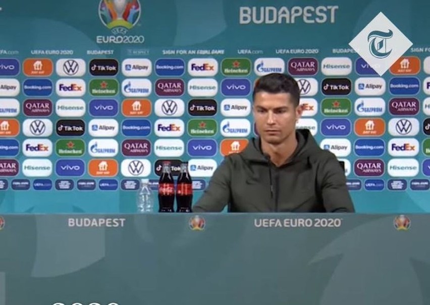 Podczas przedmeczowej konferencji prasowej Cristiano Ronaldo...