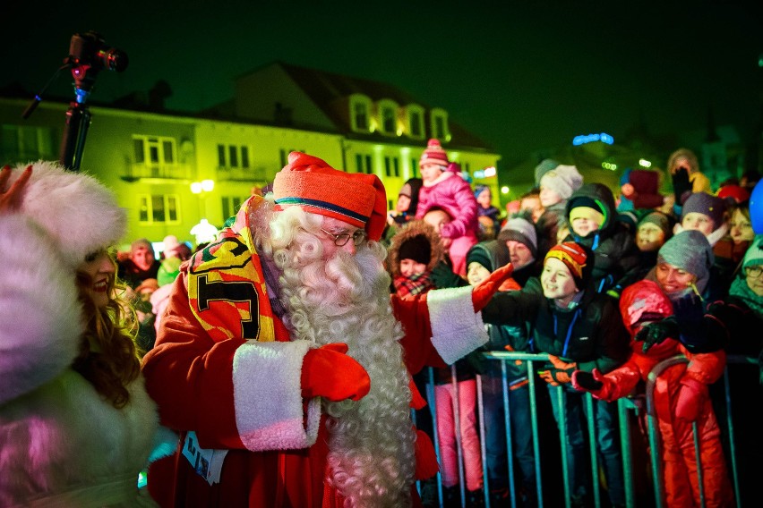 Mikołaj z Rovaniemi w Finlandii przyjechał do Białegostoku w...