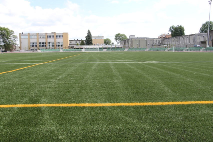 Tak wygląda stadion, po zakończeniu pierwszego etapu...