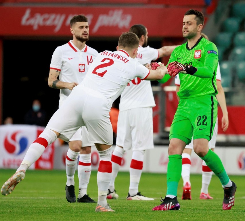 1.06.2021 wroclaw stadion mecz towarzyski pilka nozna...