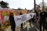 Protest obok cyrku Zalewski [zdjęcia]