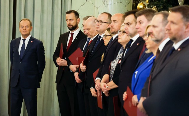 Prezydent Andrzej Duda zaprzysiężył rząd Donalda Tuska