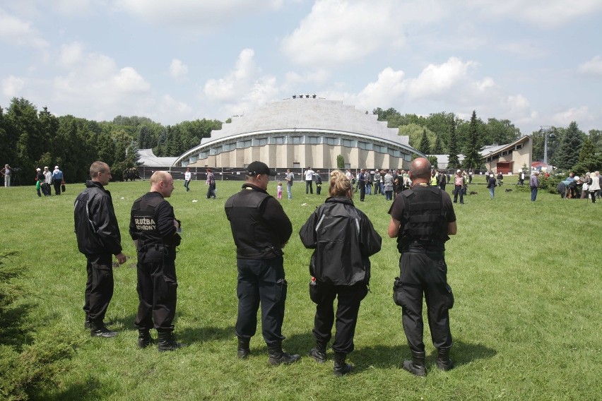 Policja ochrania Konwencję PO w Chorzowie