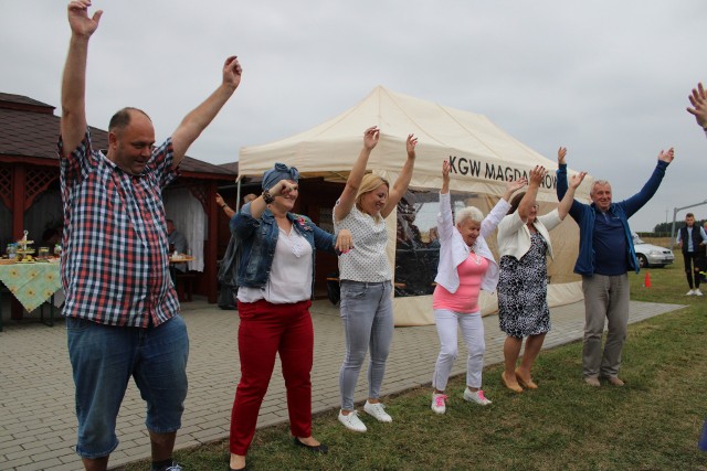 Piknik Sołecki odbył się w Magdalenowie w gminie Szczerców, 5 sierpnia 2023 r.