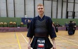 Zawodnik UKS Kendo Łódź w reprezentacji Polski. To Kacper Lorenc 