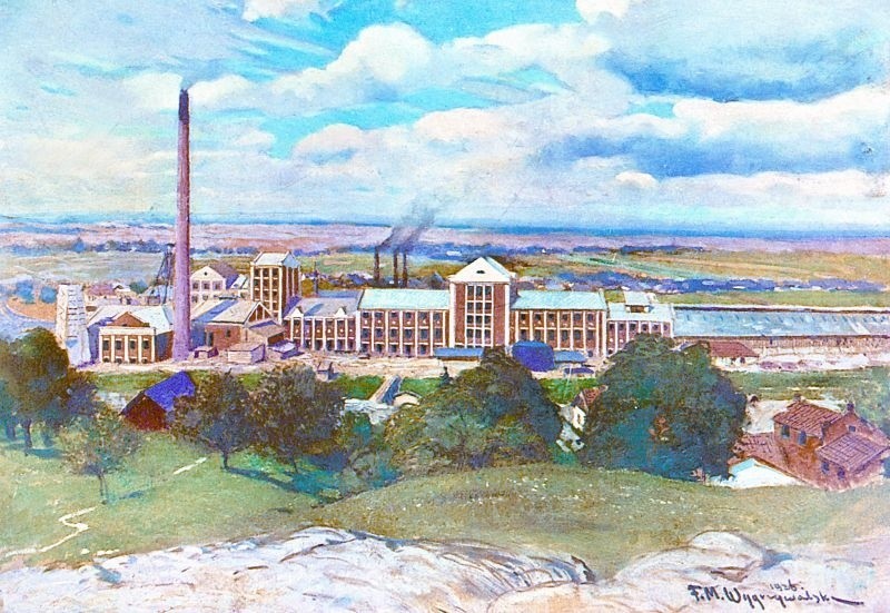 Fabryka soli potasowej w Kałuszu, jeden z największych...