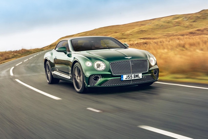 Bentley continental GT w pełnej krasie