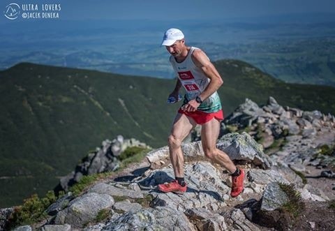 Piotr Koń, biegacz GLKS Fałków-Alpin Sport Team.