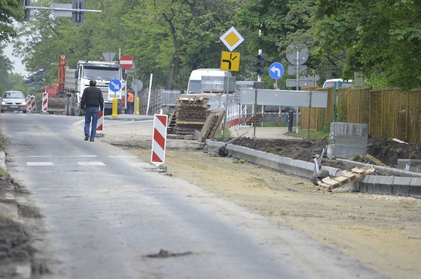 Trwa remont ulicy Mikołowskiej w Rybniku