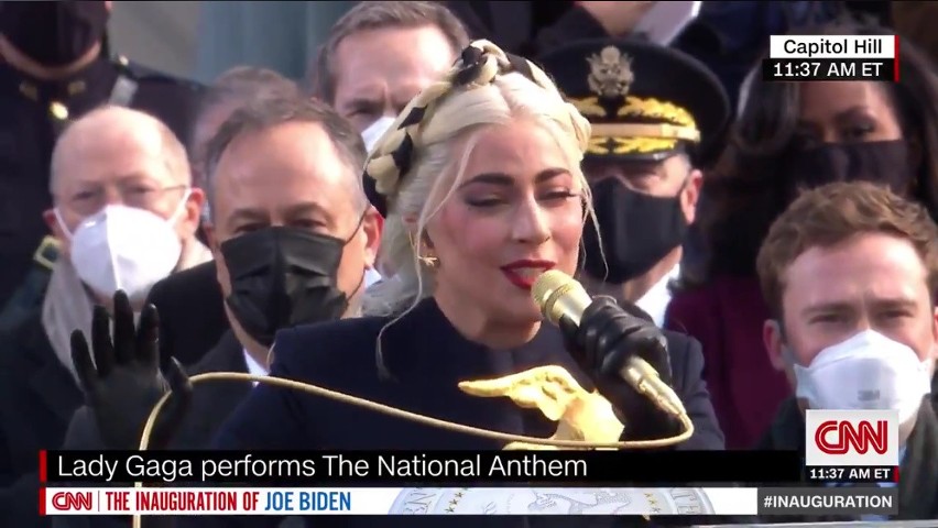 Lady Gaga w zjawiskowej kreacji na inauguracji nowego...