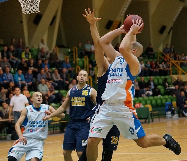 KSK Noteć Inowrocław-Aseco II Gdynia 75:45 