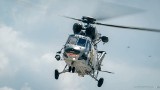 Akcja ratunkowa na Zalewie Wiślanym. Do wędkarzy dryfujących na krze wysłano helikopter